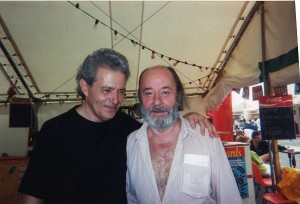 A la fête de l’Huma avec Marc OGERET-1999